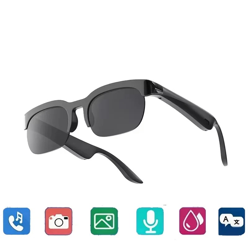 Lenovo Smart Glasses 2026 New AI Translation Bluetooth Conversation Recording Listening To Music Men Women Smart Sunglasses - Image 5