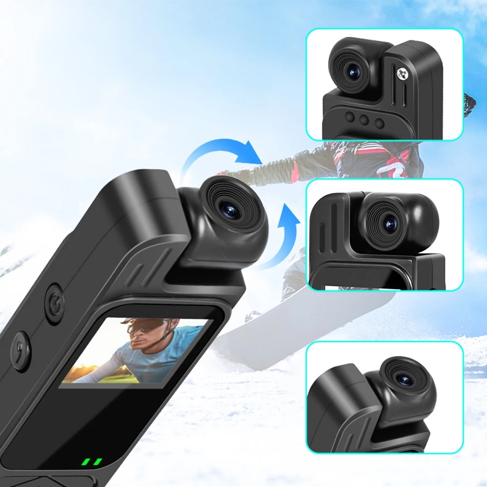 Mini Body Camera 1080P HD Sports Camera Infrared Night Vision Digital Video Recorder 1.3 Inch Bodycam Police Small Camcorder - Image 6