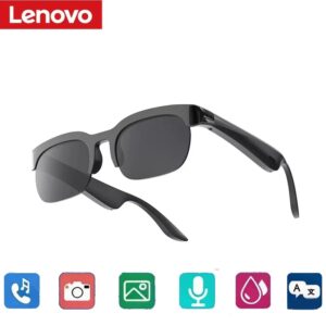 Lenovo Smart Glasses 2026 New AI Translation Bluetooth Conversation Recording Listening To Music Men Women Smart Sunglasses